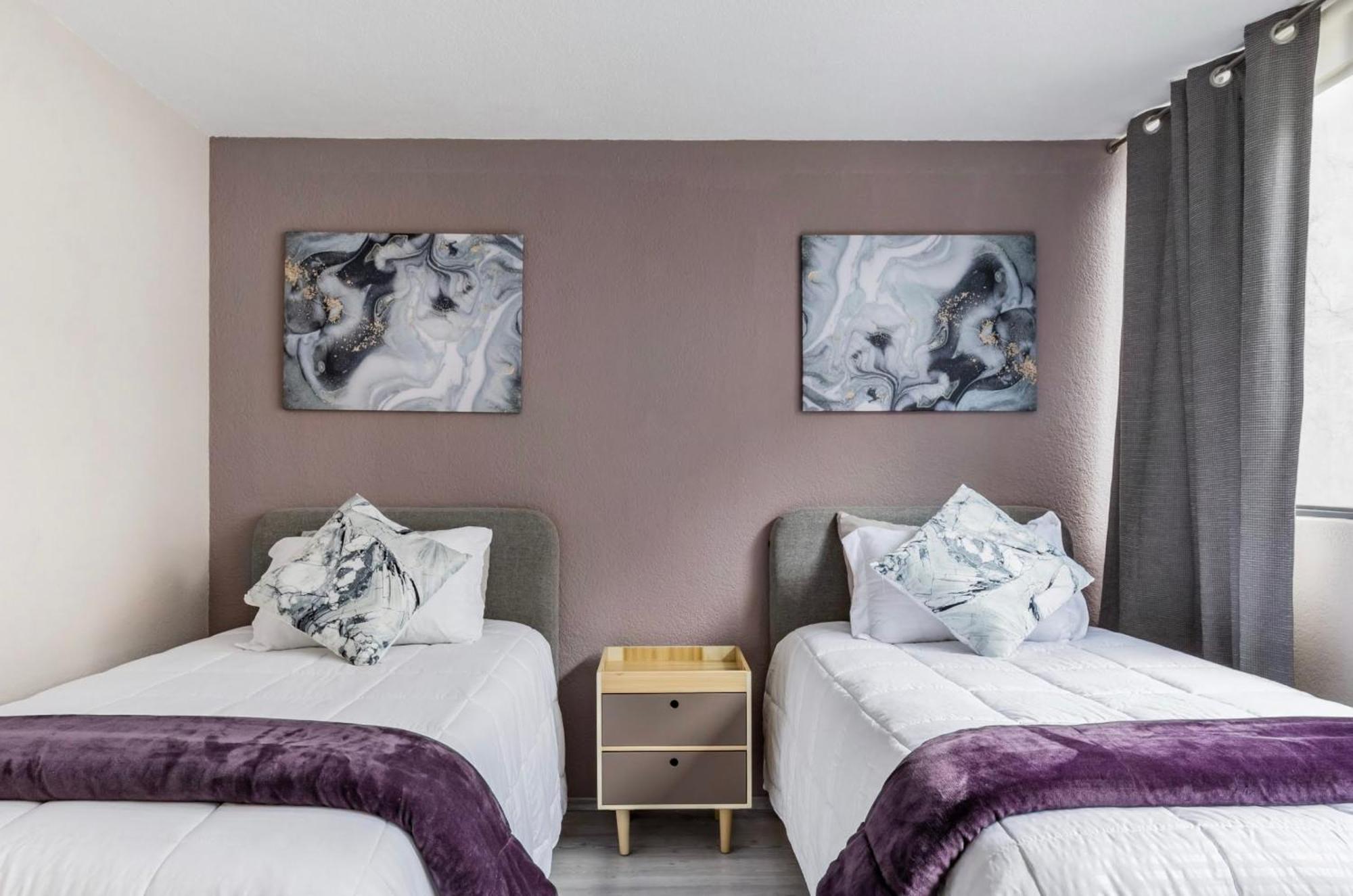 Cozy Roma Norte Flat - Parking- Wifi - Sleeps 6 Città del Messico Esterno foto